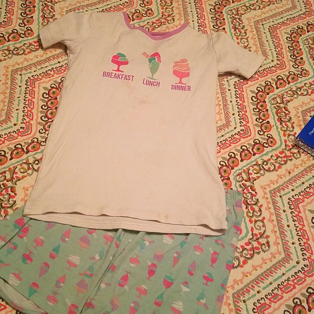 Ice cream pajama set